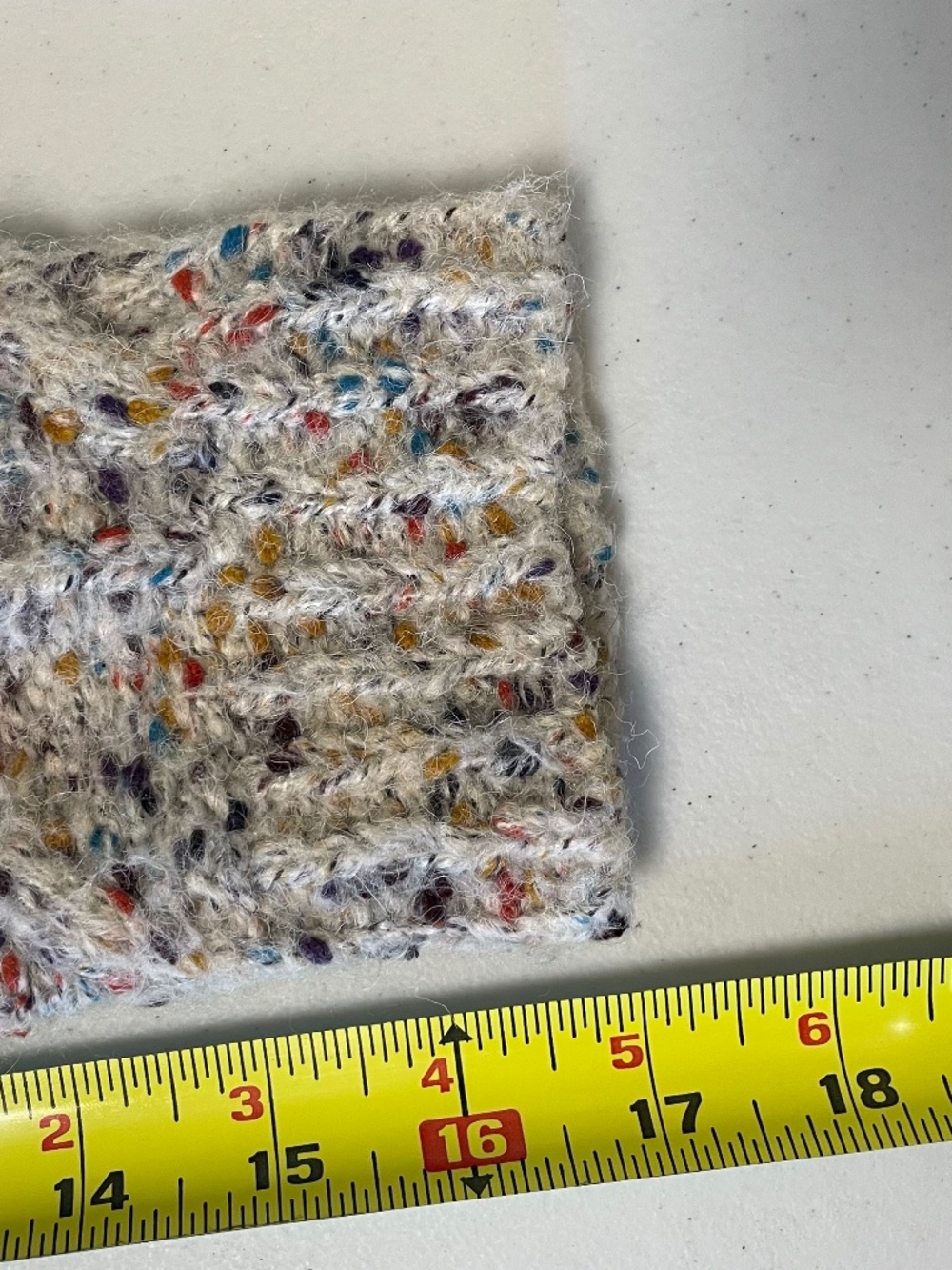 Heartloom Brandi Speckled Cable-Knit Confetti Cabin Cozy Whimsy Sweater Size XS - Picture 9 of 10